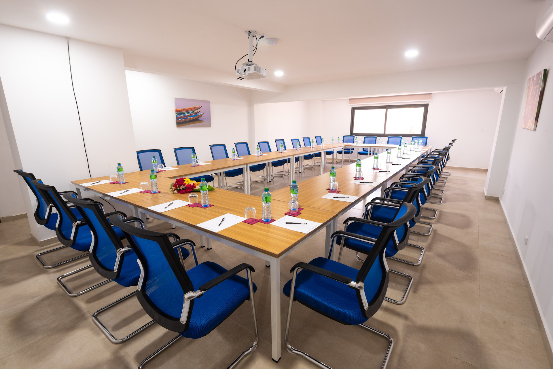 Meeting room at L’Adresse Dakar