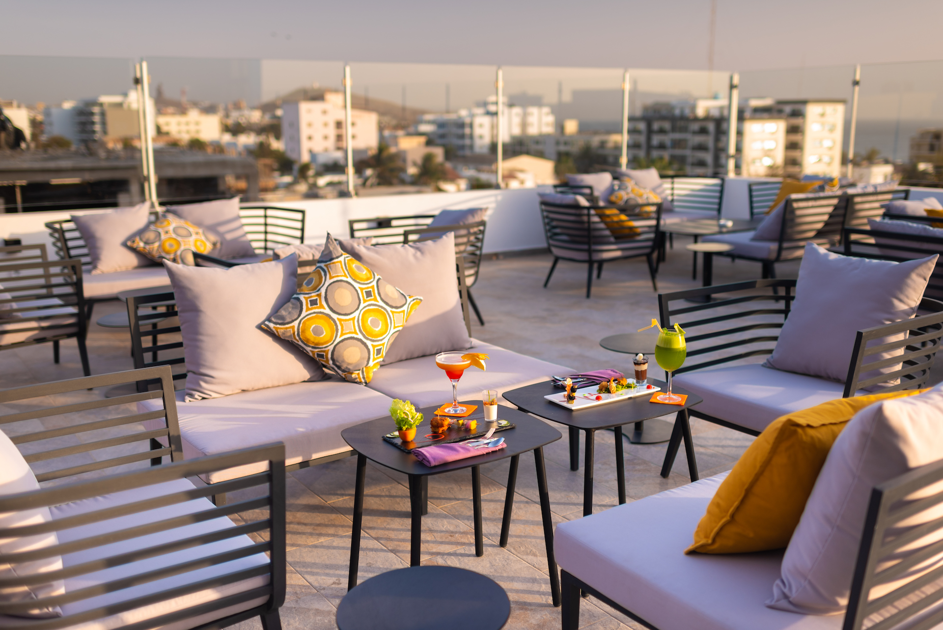 Terrasse du bar rooftop Le Cactus